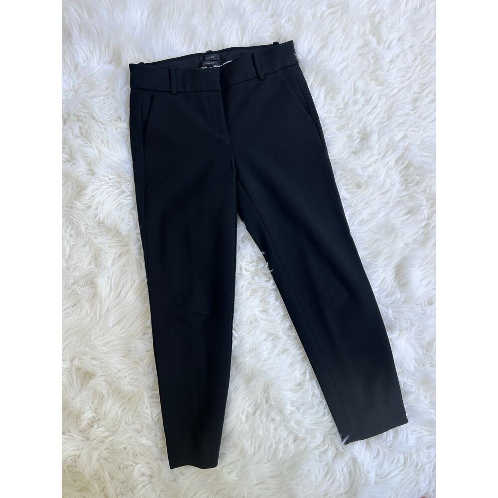 J. Crew Women Black Tailored Ankle Pants